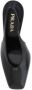 Prada Hoge hakken Pointed Toe Black Calf Leather Pumps in zwart - Thumbnail 6