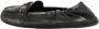 Prada Vintage-Effect Leren Loafers met Logo Plaque Brown Dames - Thumbnail 3