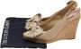 Prada Vintage Pre-owned Canvas sandals Beige Dames - Thumbnail 7