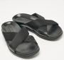 Prada Vintage Pre-owned Canvas sandals Black Heren - Thumbnail 4