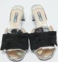 Prada Vintage Pre-owned Canvas sandals Gray Dames - Thumbnail 3