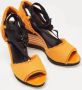 Prada Vintage Pre-owned Canvas sandals Orange Dames - Thumbnail 4