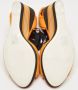 Prada Vintage Pre-owned Canvas sandals Orange Dames - Thumbnail 6