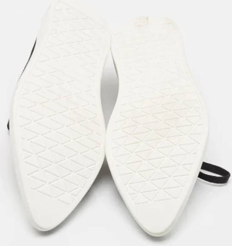 Prada Vintage Pre-owned Canvas sneakers Black Heren