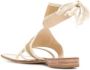 Prada Vintage Pre-owned Cotton sandals Beige Dames - Thumbnail 3