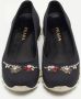 Prada Vintage Pre-owned Fabric flats Black Dames - Thumbnail 3