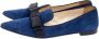 Prada Vintage Pre-owned Fabric flats Blue Dames - Thumbnail 3