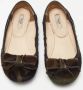 Prada Vintage Pre-owned Fabric flats Green Dames - Thumbnail 3