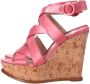 Prada Vintage Pre-owned Fabric flats Pink Dames - Thumbnail 2