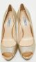 Prada Vintage Pre-owned Fabric heels Yellow Dames - Thumbnail 2