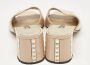 Prada Vintage Pre-owned Fabric sandals Beige Dames - Thumbnail 5