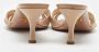 Prada Vintage Pre-owned Fabric sandals Beige Dames - Thumbnail 5