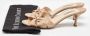 Prada Vintage Pre-owned Fabric sandals Beige Dames - Thumbnail 9
