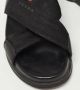 Prada Vintage Pre-owned Fabric sandals Black Dames - Thumbnail 7
