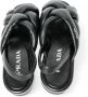 Prada Vintage Pre-owned Fabric sandals Black Dames - Thumbnail 4