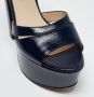Prada Vintage Pre-owned Fabric sandals Blue Dames - Thumbnail 7