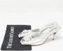 Prada Vintage Pre-owned Fabric sandals Gray Dames - Thumbnail 9