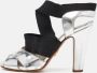 Prada Vintage Pre-owned Fabric sandals Gray Dames - Thumbnail 2