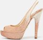 Prada Vintage Pre-owned Fabric sandals Pink Dames - Thumbnail 2