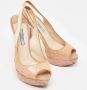 Prada Vintage Pre-owned Fabric sandals Pink Dames - Thumbnail 4