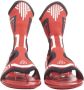 Prada Vintage Pre-owned Fabric sandals Red Dames - Thumbnail 3
