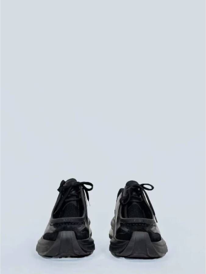 Prada Vintage Pre-owned Fabric sneakers Black Dames