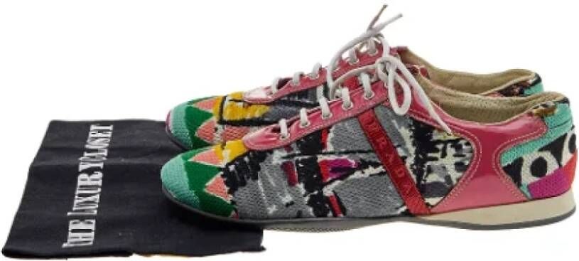 Prada Vintage Pre-owned Fabric sneakers Multicolor Dames