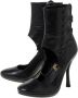 Prada Vintage Pre-owned Leather boots Black Dames - Thumbnail 3