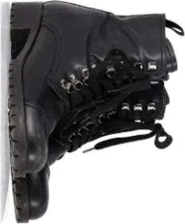 Prada Vintage Pre-owned Leather boots Black Dames