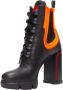 Prada Vintage Pre-owned Leather boots Black Dames - Thumbnail 5