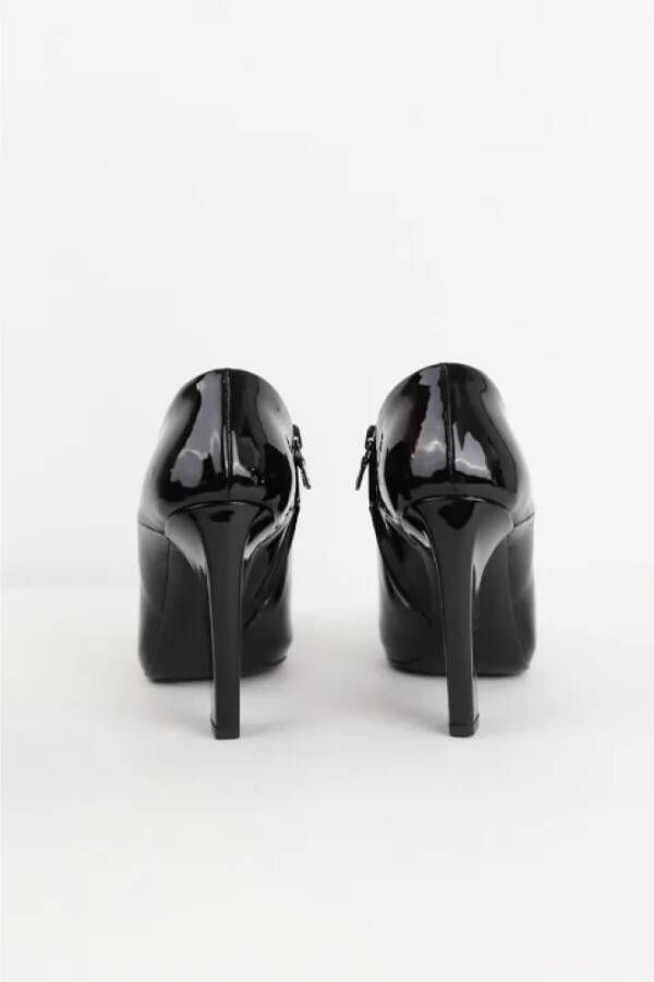 Prada Vintage Pre-owned Leather boots Black Dames
