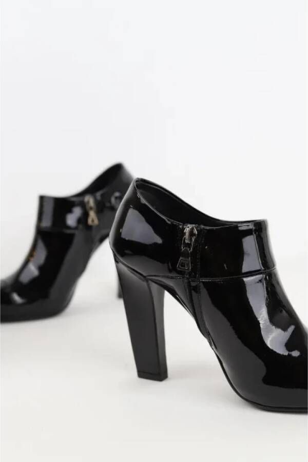 Prada Vintage Pre-owned Leather boots Black Dames