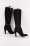 Prada Vintage Pre-owned Leather boots Black Dames - Thumbnail 2