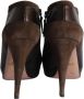 Prada Vintage Pre-owned Leather boots Brown Dames - Thumbnail 4