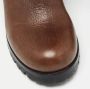 Prada Vintage Pre-owned Leather boots Brown Dames - Thumbnail 8