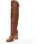 Prada Vintage Pre-owned Leather boots Brown Dames - Thumbnail 4