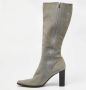 Prada Vintage Pre-owned Leather boots Gray Dames - Thumbnail 2