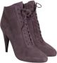 Prada Vintage Pre-owned Leather boots Purple Dames - Thumbnail 3