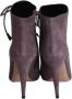 Prada Vintage Pre-owned Leather boots Purple Dames - Thumbnail 4