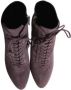 Prada Vintage Pre-owned Leather boots Purple Dames - Thumbnail 7