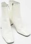 Prada Vintage Pre-owned Leather boots White Dames - Thumbnail 4