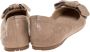 Prada Vintage Pre-owned Leather flats Beige Dames - Thumbnail 4