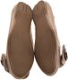 Prada Vintage Pre-owned Leather flats Beige Dames - Thumbnail 5