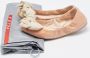 Prada Vintage Pre-owned Leather flats Beige Dames - Thumbnail 8