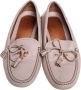 Prada Vintage Pre-owned Leather flats Beige Dames - Thumbnail 2