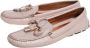 Prada Vintage Pre-owned Leather flats Beige Dames - Thumbnail 3