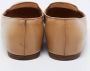 Prada Vintage Pre-owned Leather flats Beige Dames - Thumbnail 5