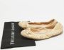 Prada Vintage Pre-owned Leather flats Beige Dames - Thumbnail 9