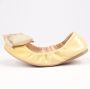 Prada Vintage Pre-owned Leather flats Beige Dames - Thumbnail 2