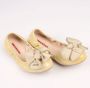 Prada Vintage Pre-owned Leather flats Beige Dames - Thumbnail 3